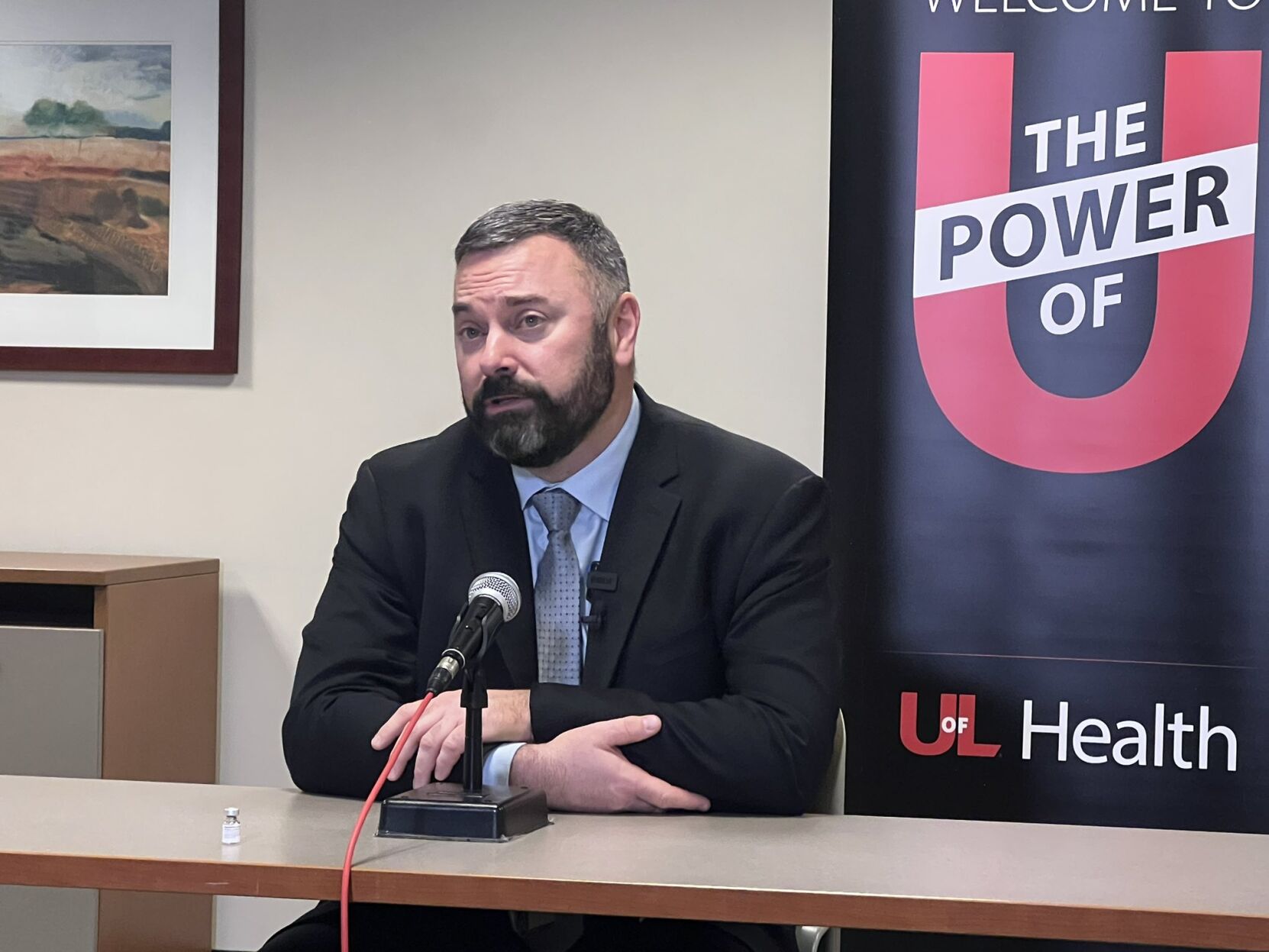 Dr. Jason Smith talks about receiving first COVID-19 vaccine